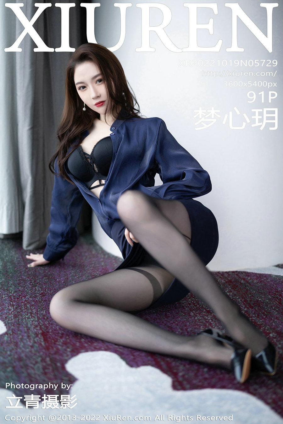 / 秀人美媛馆 / 2022.10.19 No.5729 梦心玥 / 91P496MB / 秀人网-绅士图