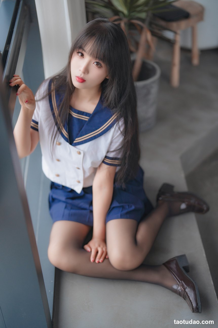 图片[2]-轩萧学姐 – 2023生日作 5月舰长 黑丝jk内衣 [32P-112MB]-绅士图