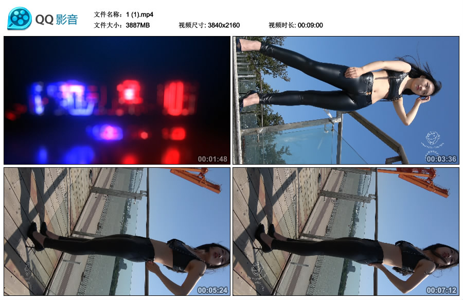 精选街拍视频 No.3259 紧身皮裤美女模拍 / 16.3GB / 街拍视频-绅士图