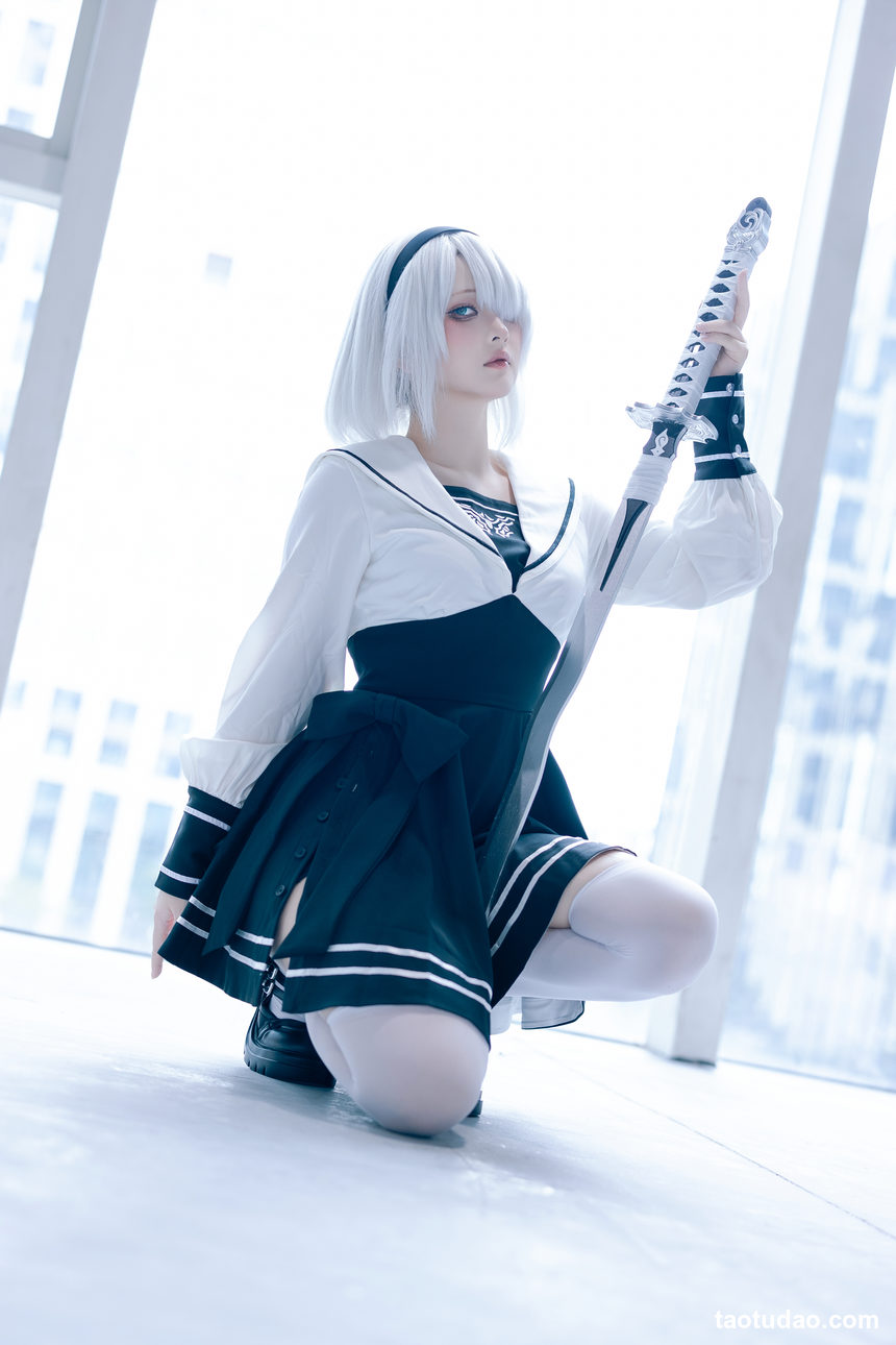 图片[3]-屿鱼Yukako – No.029 2B-萤火虫动漫嘉年华-2b场照 [16P-95.9M]-绅士图