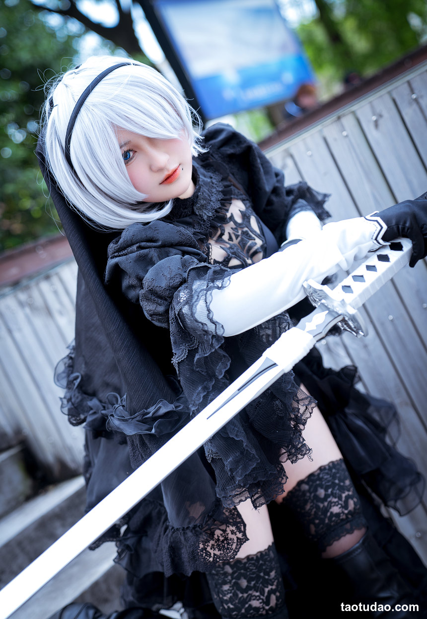 图片[2]-喵喵的喵吖 – NO.01  杭州漫展 尼尔机械纪元 2B [12P-83MB]-绅士图