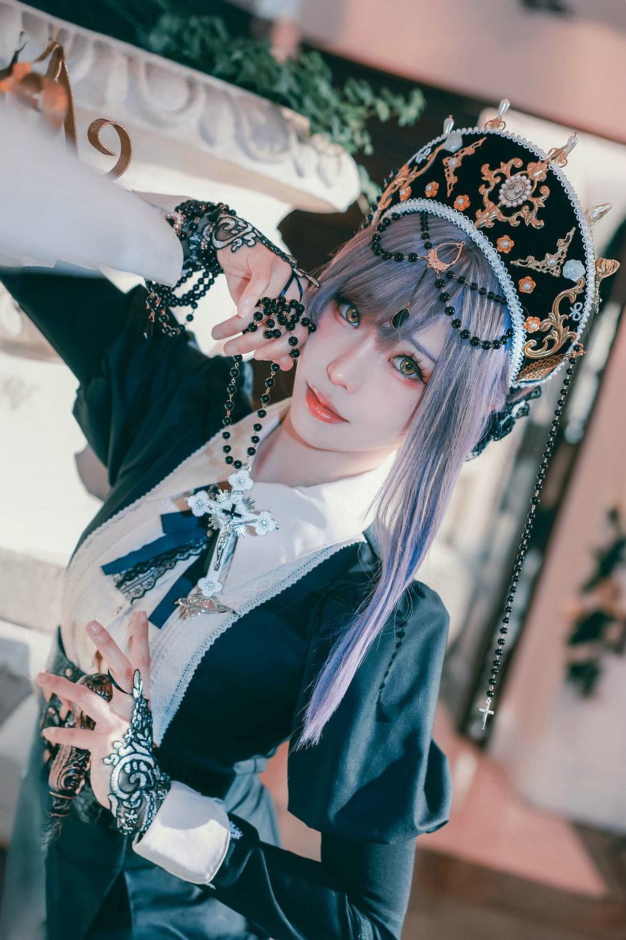 Ely_eee(ElyEE子) - Exorcist Witch 驅魔魔女 / 33P2V-74MB / cos萌妹-绅士图