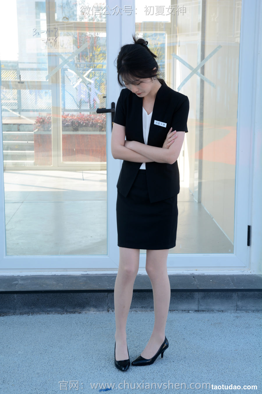 图片[3]-初夏女神 NO.092 安妮 黑色西装[140P+1V／4.68GB]-绅士图