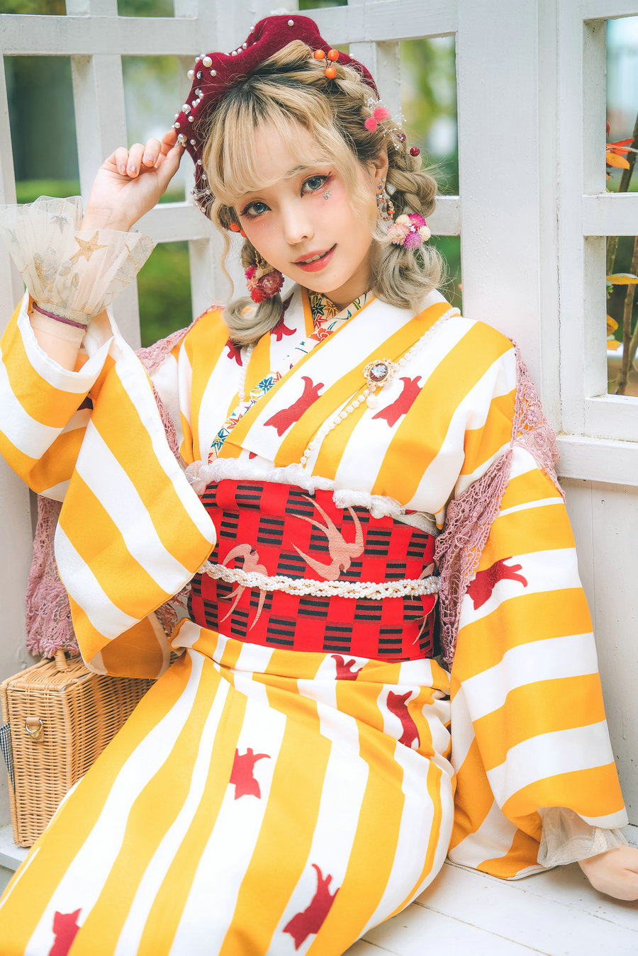 Ely_eee(ElyEE子) – Retro Kimono II / 62P-282MB / cos萌妹-绅士图