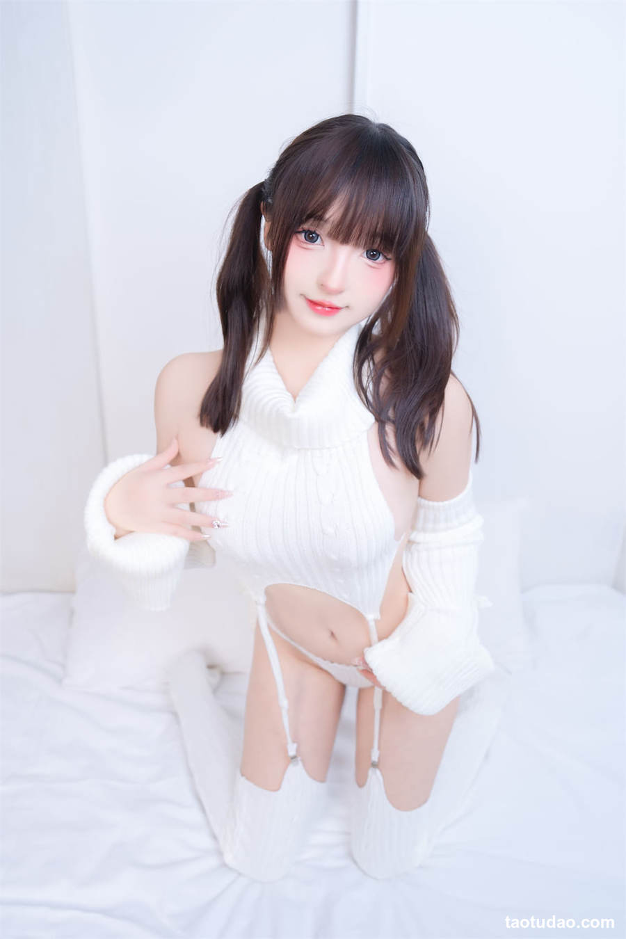 图片[2]-神楽坂真冬 斩男毛衣 [75P+2V-11.3MB]-绅士图