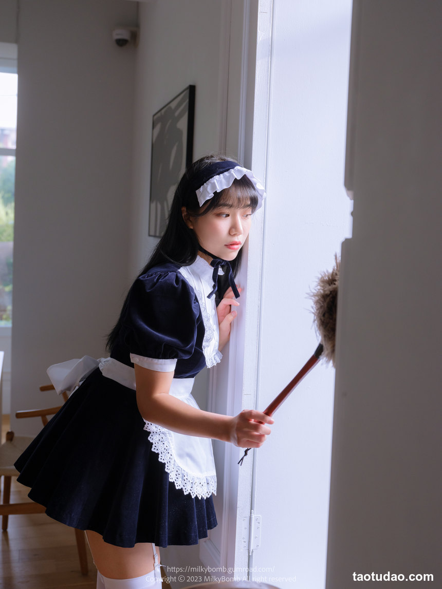 图片[3]-[MilkyBomb] YUI No.003 – Maid [291P+2V-6.36G]-绅士图