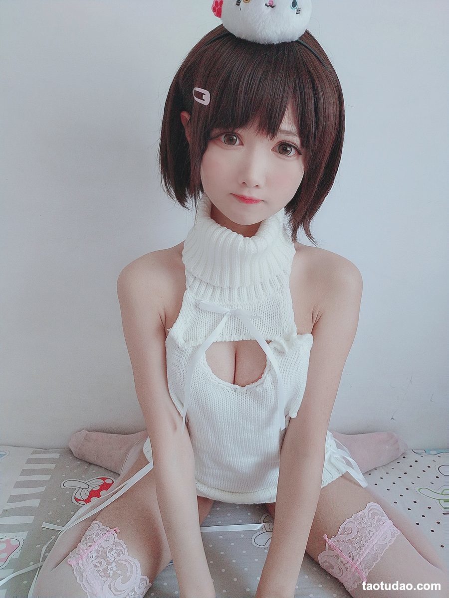 图片[2]-羽天shine –  白色毛衣写真 [112P4V-659MB]-绅士图