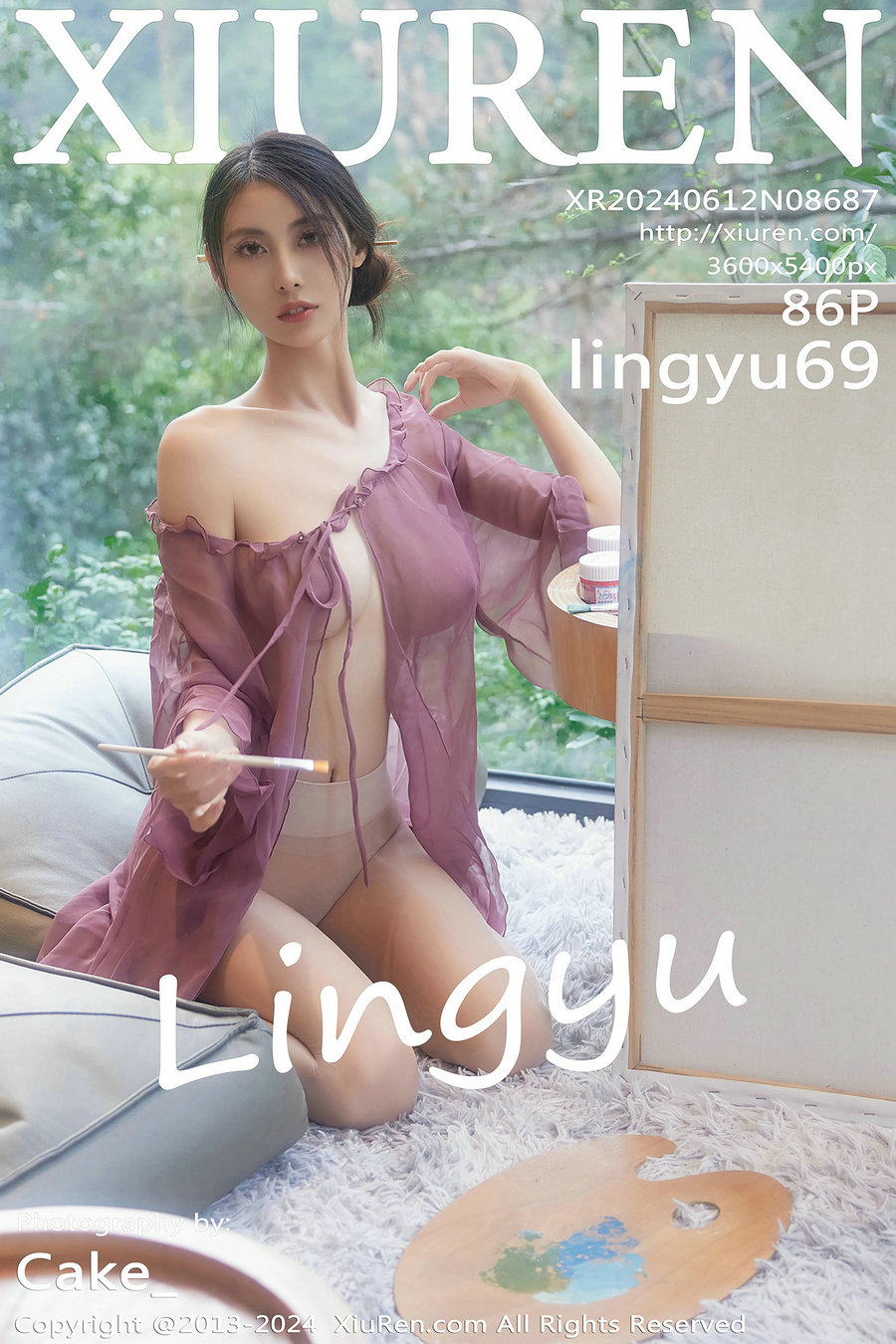 / 秀人美媛馆 / 2024.06.12 No.8687 lingyu69 / 86P437MB / 秀人网-绅士图