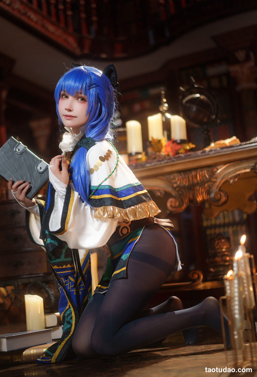 图片[4]-一千只猫薄禾 – NO.014 魔女 安洁[18P-234.4M]-绅士图