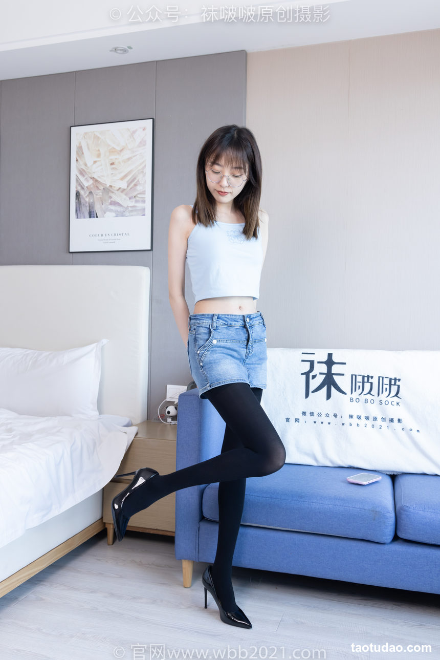 图片[2]-[BoBoSocks袜啵啵]NO.385 稚予-高跟鞋、皮鞋、运动鞋、厚黑丝[180P+1V／6.90GB]-绅士图