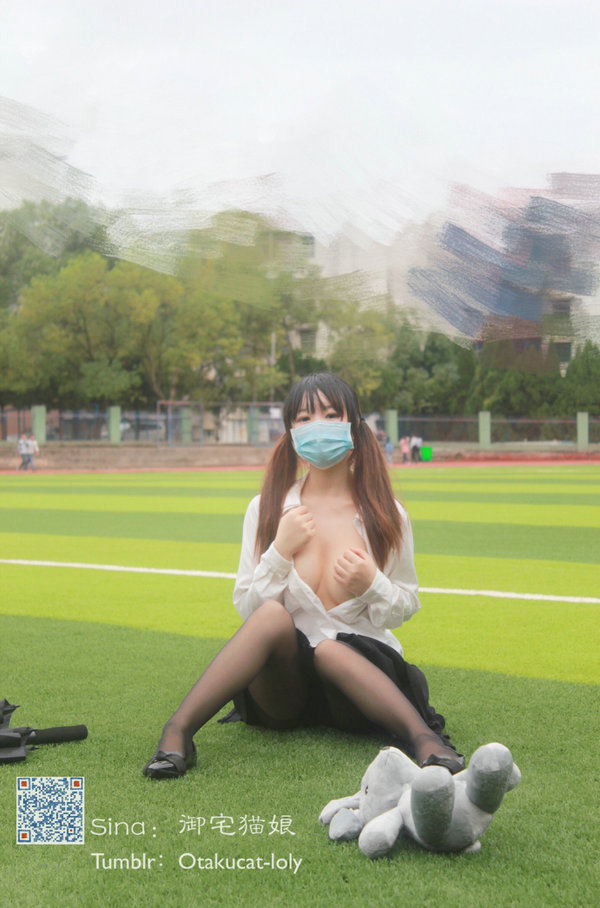 御宅猫娘 - 学校&超市 / 25P-10MB / 唯美杂图-绅士图