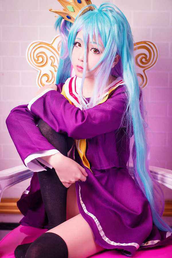 Cosplay – NO GAME NO LIFE 白妹 / 24P/18MB / 美图集锦-绅士图