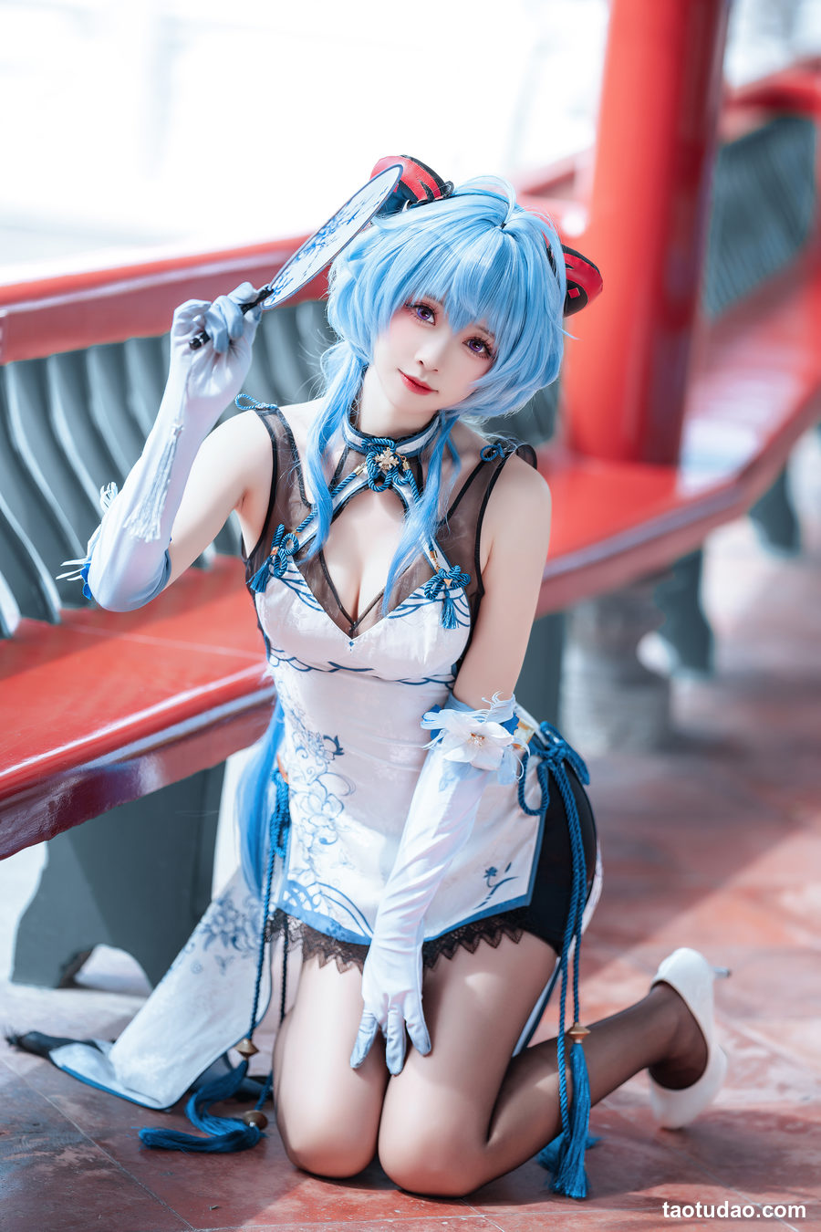 图片[4]-大大卷卷小卷 – 原神甘雨 旗袍 [18P-83MB]-绅士图