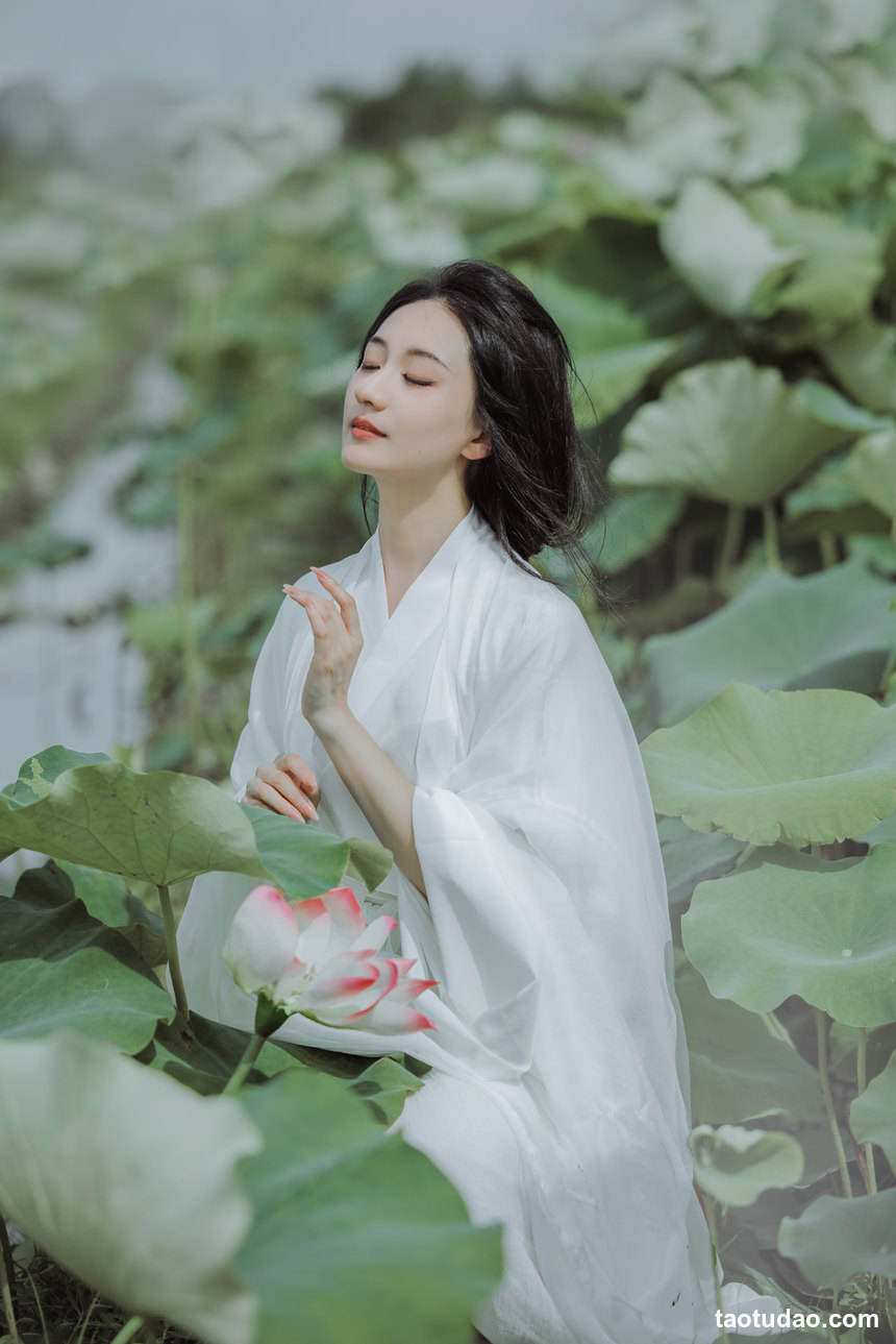 图片[2]-[YITUYU艺图语]2022.08.06 荷花 柒苡安[22+1P／249MB]-绅士图