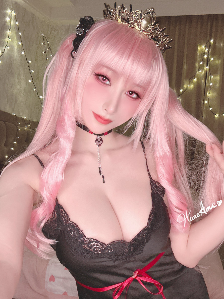 Hane Ame 雨波写真 - Hololive Calliope 死神睡衣 / 32P2V-287MB / cos萌妹-绅士图