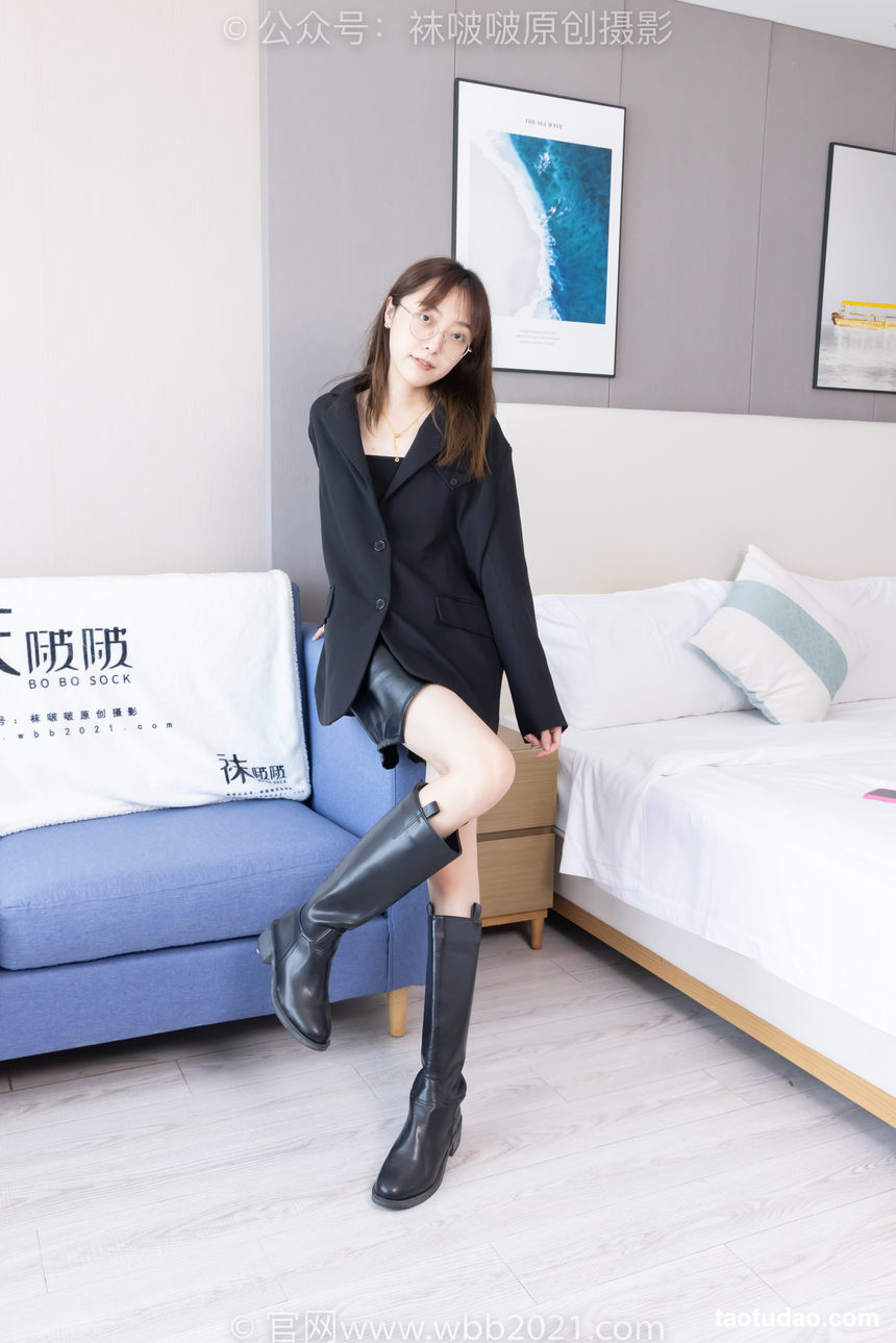 图片[4]-[BoBoSocks袜啵啵]NO.486 稚予-长靴、黑网袜、裸足、裸足踩奶油蛋糕 踩完蛋糕泡脚剧情[149P+1V／5.74GB]-绅士图