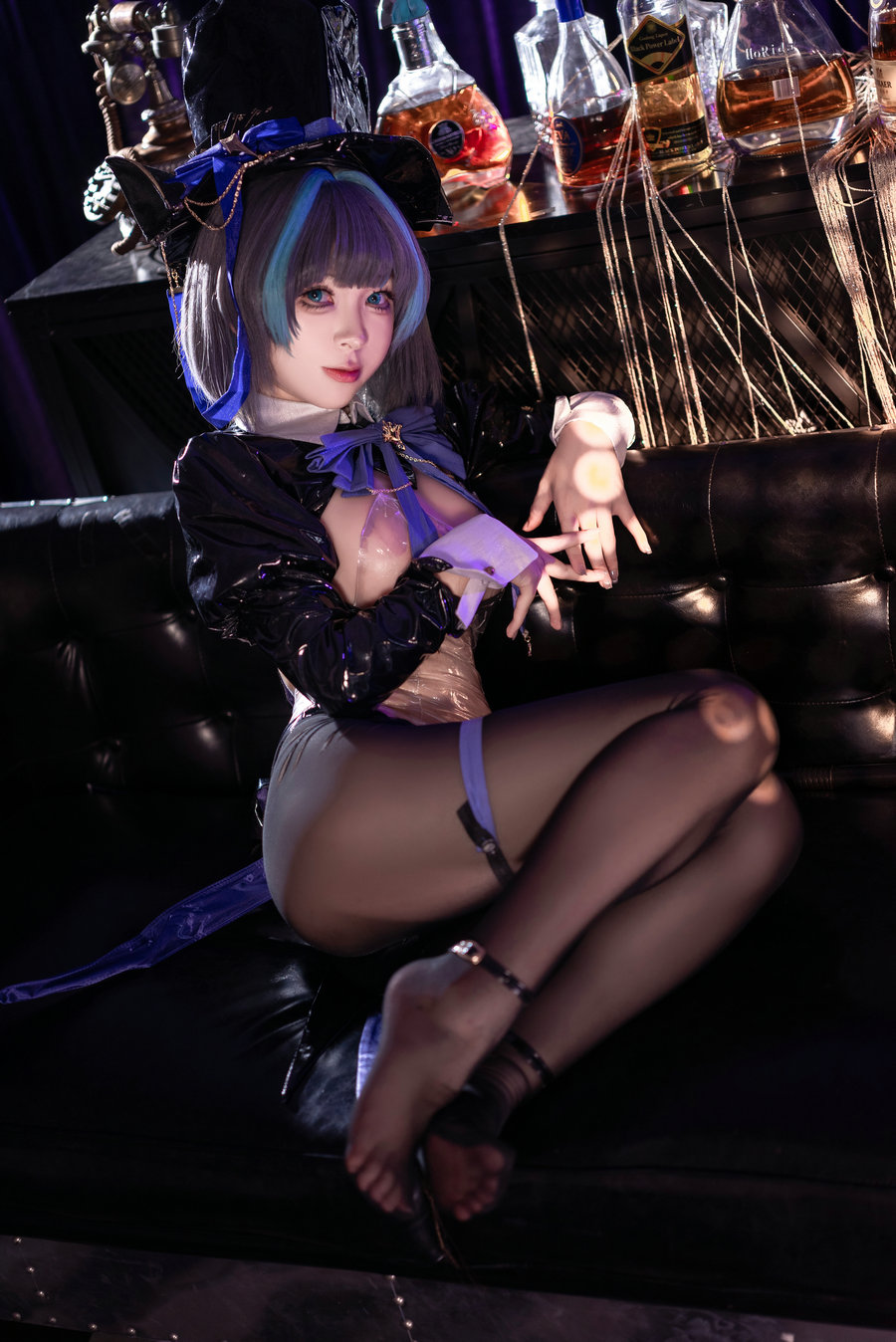 矢量鱼 - 柴郡魔术师 / 39P-442MB / cos萌妹-艺库