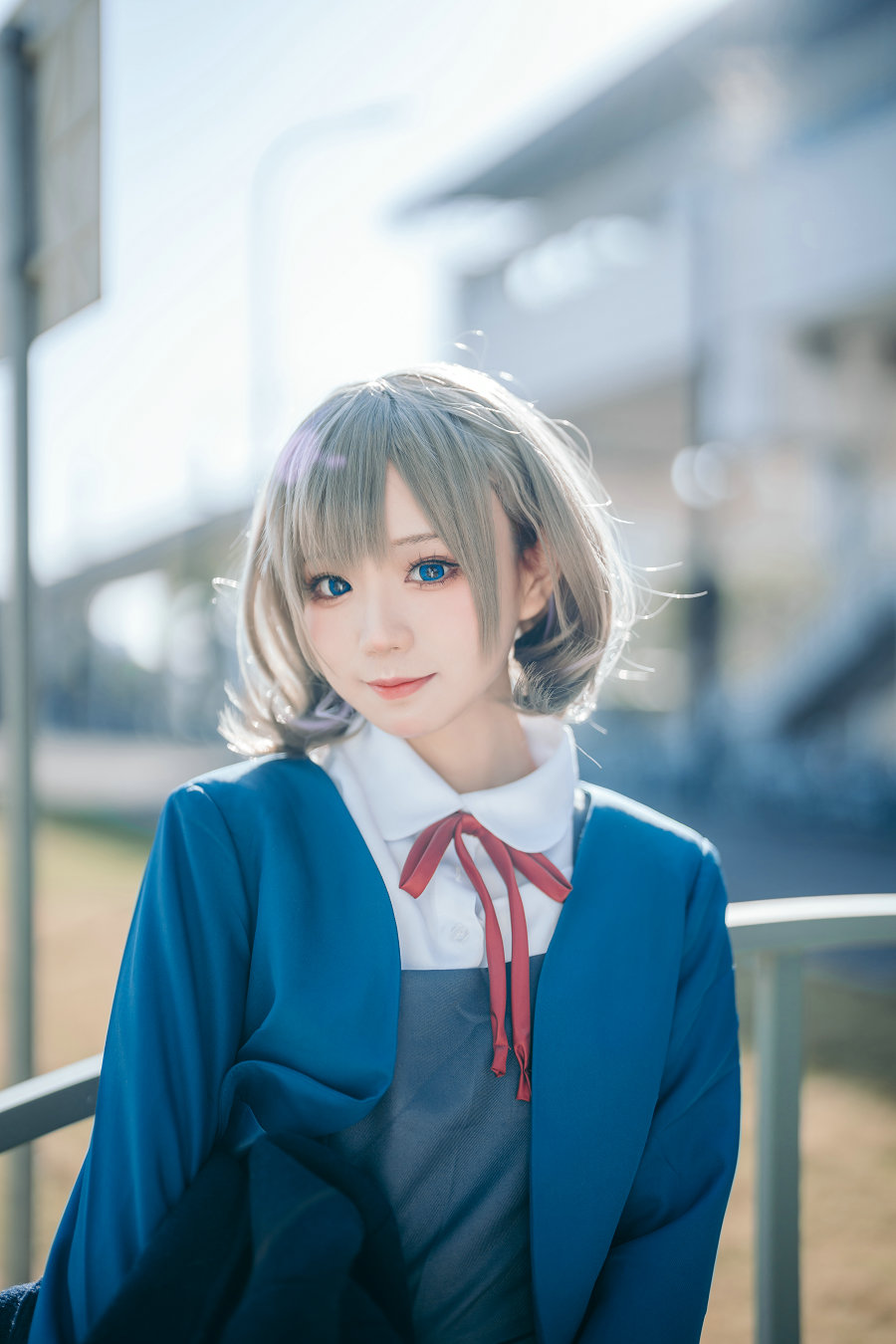 花柒Hana - 唐可可校服 / 15P-168MB / cos萌妹-绅士图