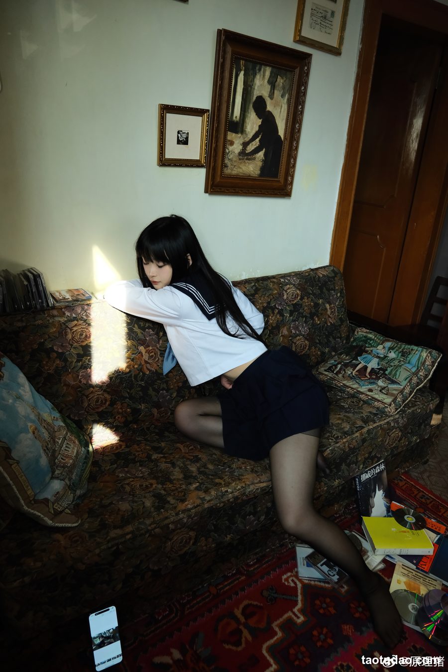 图片[2]-白莉爱吃巧克力 – 原理猪 闺房JK [19P-732MB]-绅士图