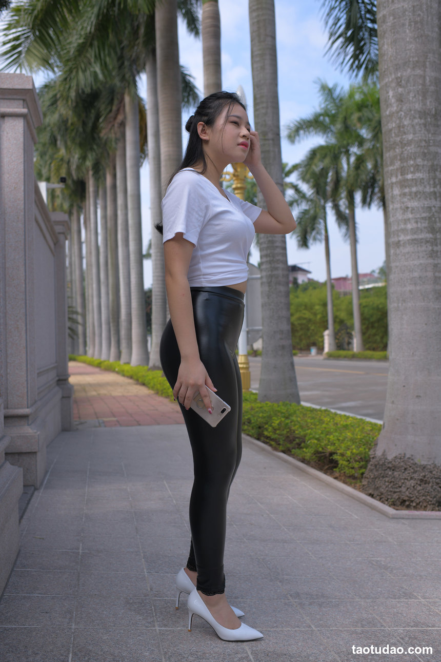 图片[3]-精选街拍作品 NO.0064 紧身黑皮裤性感美女高清原图[381P／464MB]-绅士图