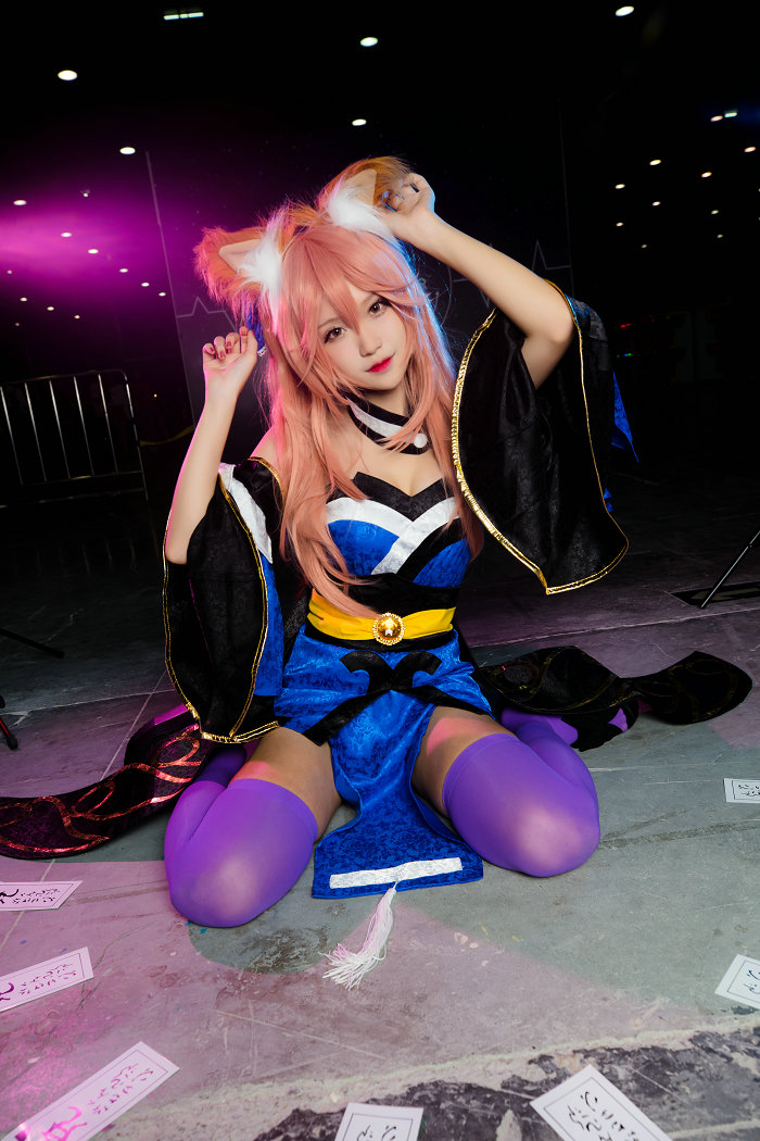 cosplay美女腐团儿Ikaros - 玉藻前 / 10P-86MB / cos萌妹-绅士图