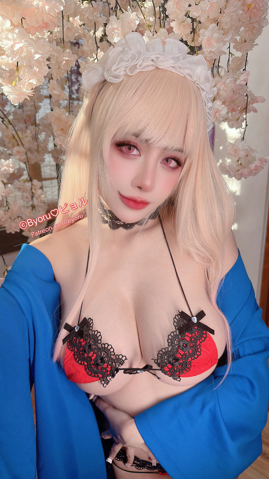 日本性感萝莉Byoru - Marin Red / 42P8V-1.43GB / cos萌妹-绅士图