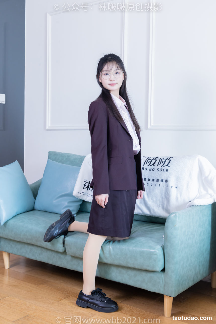 图片[3]-[BoBoSocks袜啵啵]NO.362 甜甜圈-两双皮鞋、厚肉丝、厚黑丝、ol制服[230P+1V／7.96MB]-绅士图