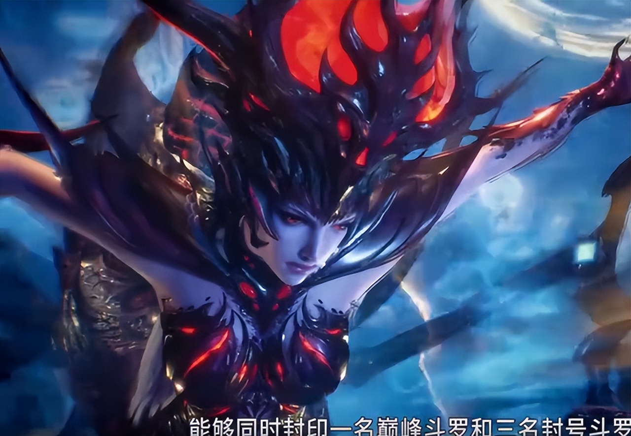 《斗罗》比比东双生武魂自由切换,人面蛛身超霸气,唐三看呆了
