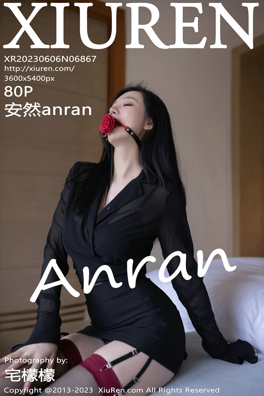 / 秀人美媛馆 / 2023.06.06 No.6867 安然 / 80P502MB / 秀人网-绅士图