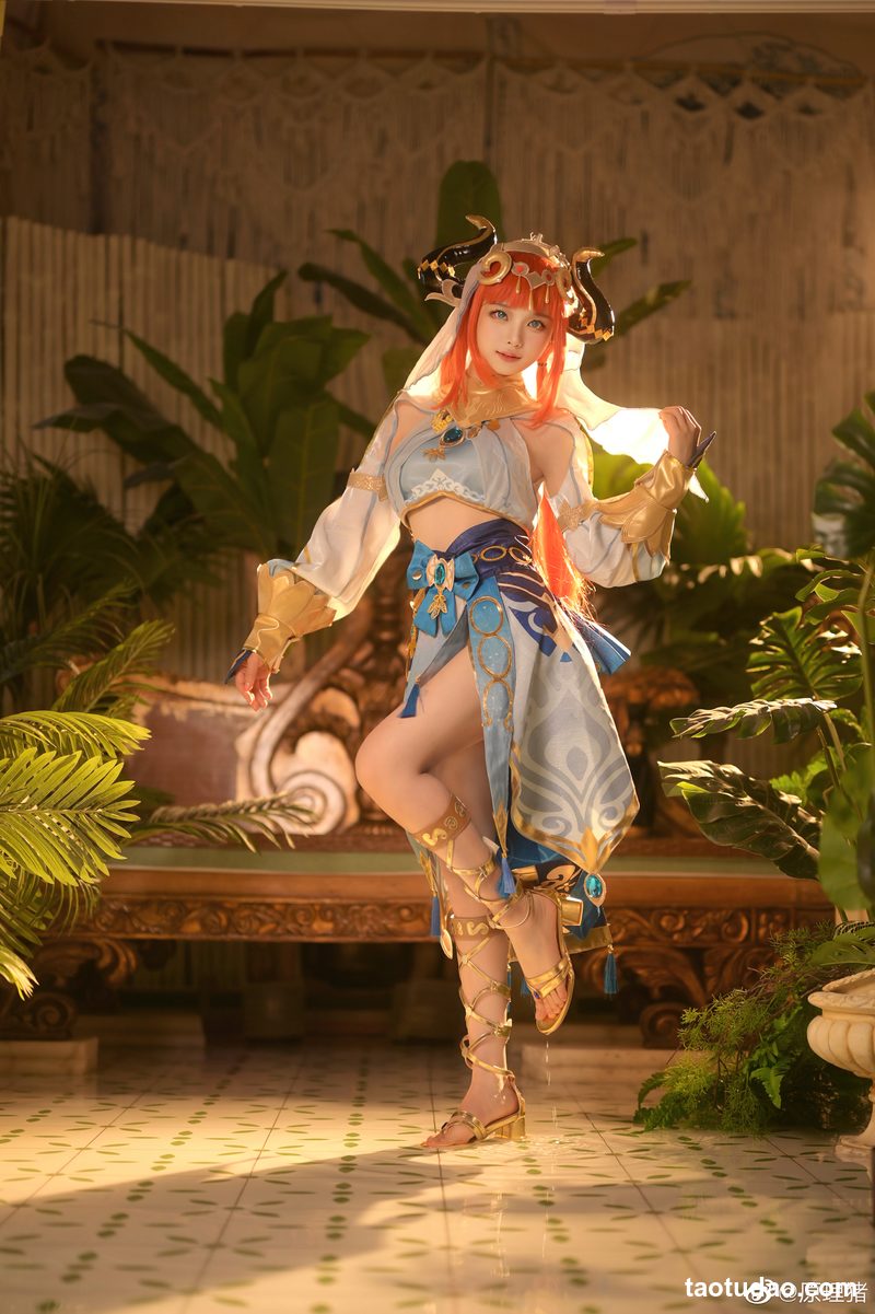 图片[2]-白莉爱吃巧克力 – 原理猪 原神-妮露 [10P-416MB]-绅士图