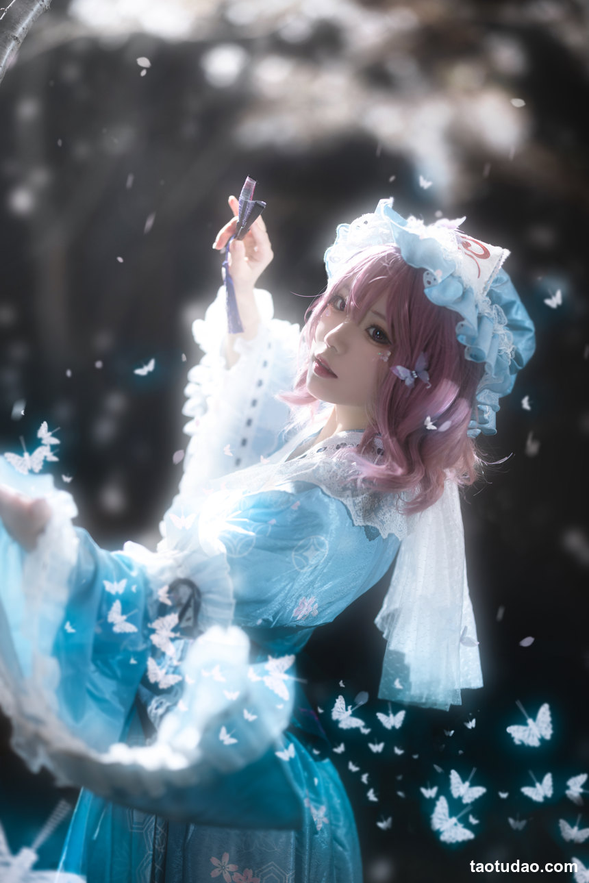 花柒Hana - 星雨幽幽子 [9P-130MB]-绅士图