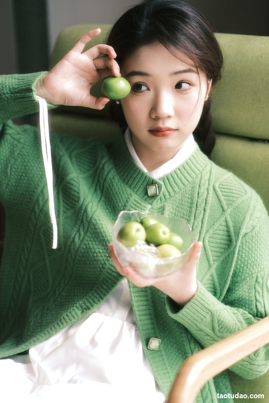 图片[2]-[YITUYU艺图语]2023.03.23 少女绿 橙子[31+1P／348MB]-绅士图