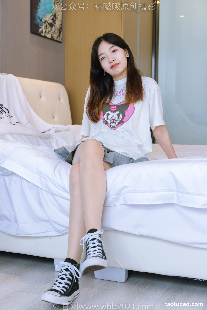 图片[3]-[BoBoSocks袜啵啵]NO.405 小甜豆-匡威板鞋、肉丝[140P+1V／5.50GB]-绅士图