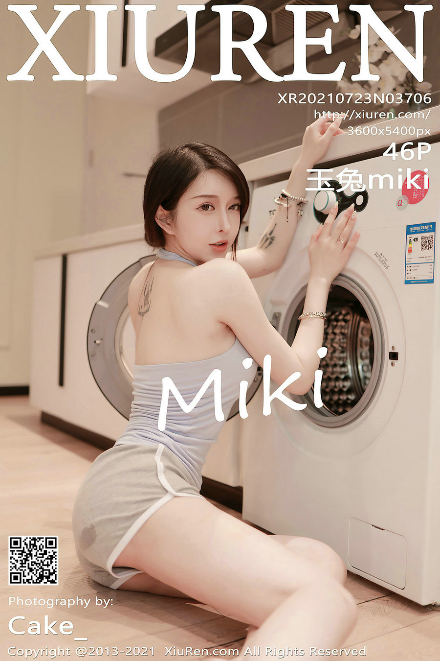 / 秀人美媛馆 / 2021.07.23 No.3706 玉兔miki / 46P444MB / 秀人网-绅士图