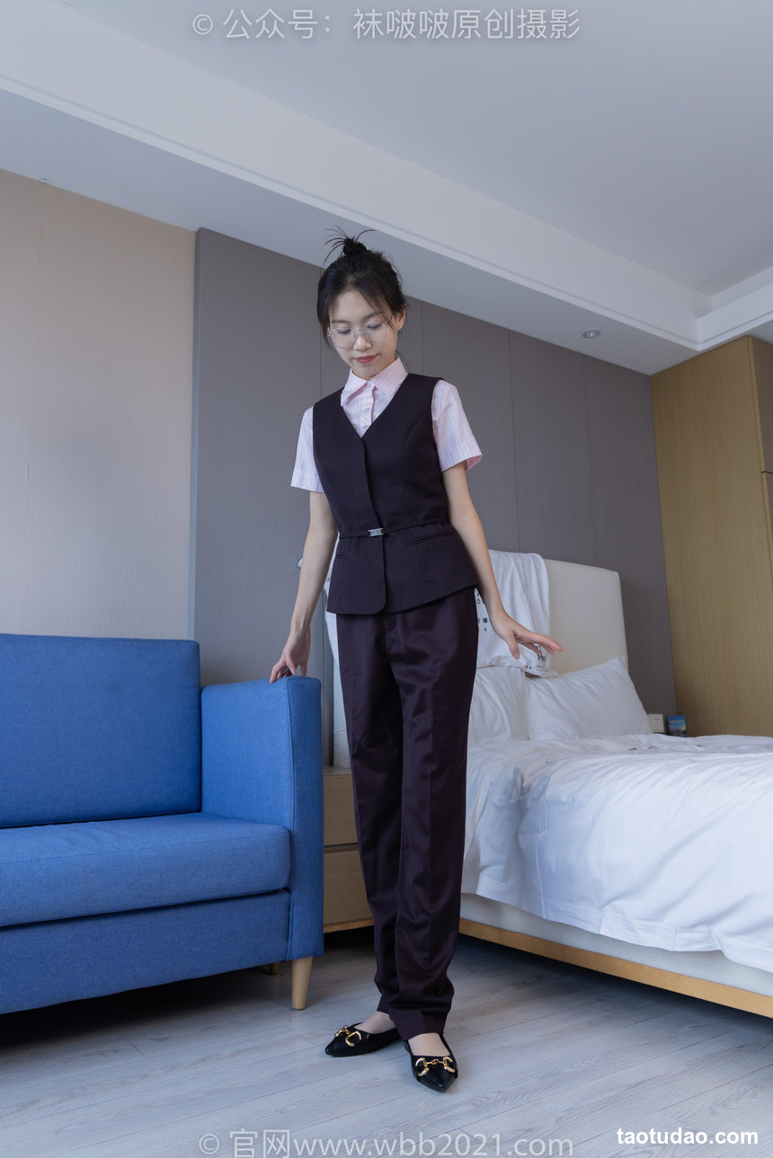 图片[2]-[BoBoSocks袜啵啵]NO.271 芝士-平底鞋、短肉丝、银行制服[147P+1V／6.04GB]-绅士图