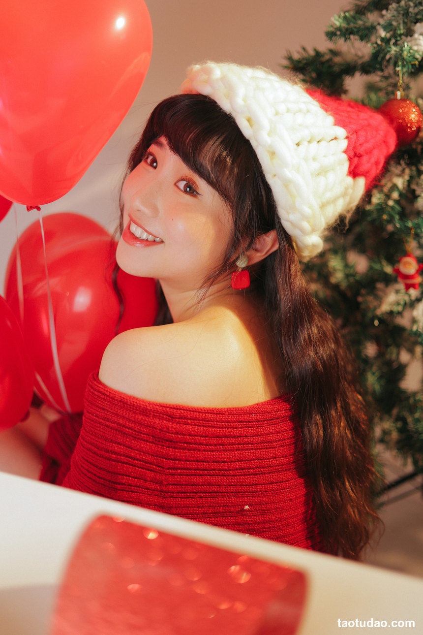 图片[2]-[YITUYU艺图语]2022.11.29 爱心红色圣诞 蓝胖子-[32+1P／237MB]-绅士图