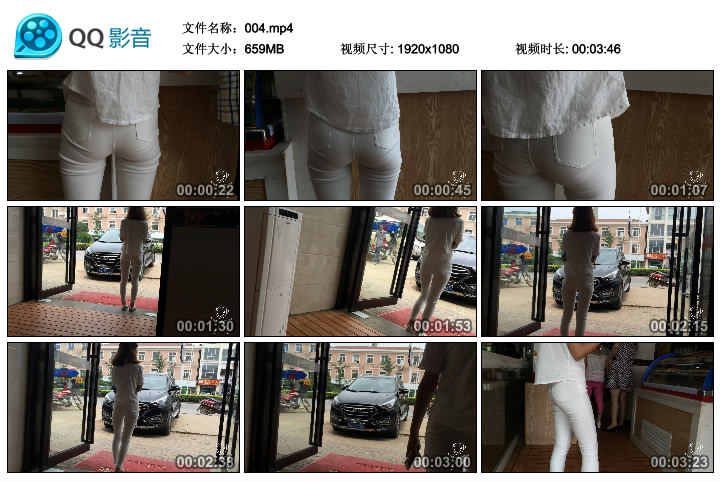 精选街拍视频 No.258 带子狼作品 餐厅紧身白裤老板娘 / MP4-942MB / 街拍视频-绅士图