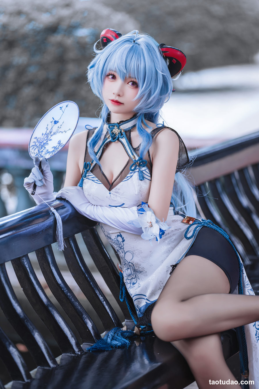 图片[2]-大大卷卷小卷 – 原神甘雨 旗袍 [18P-83MB]-绅士图