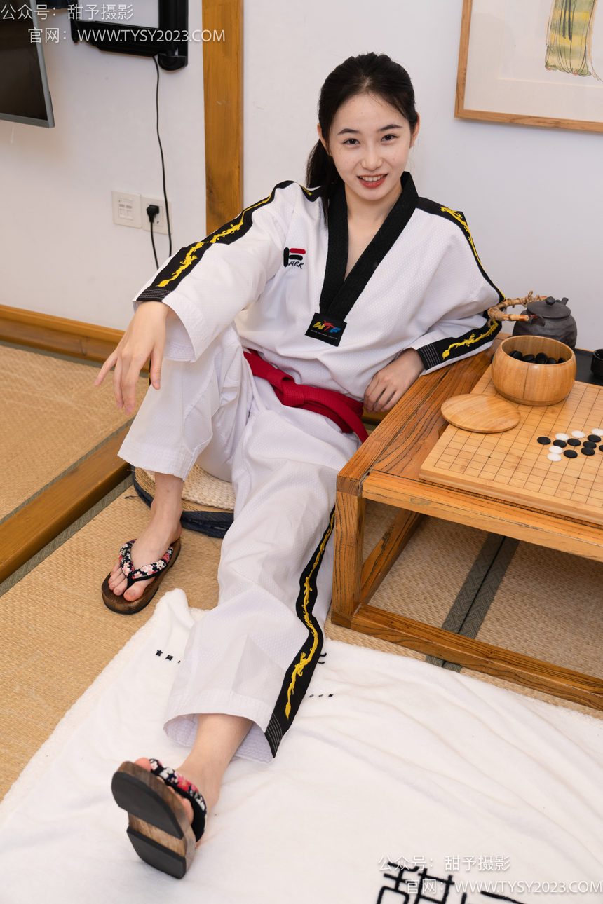 图片[3]-甜予摄影 NO.088 思思小云-跆拳道服、人字拖、裸足[135P+2V／10.4GB]-绅士图