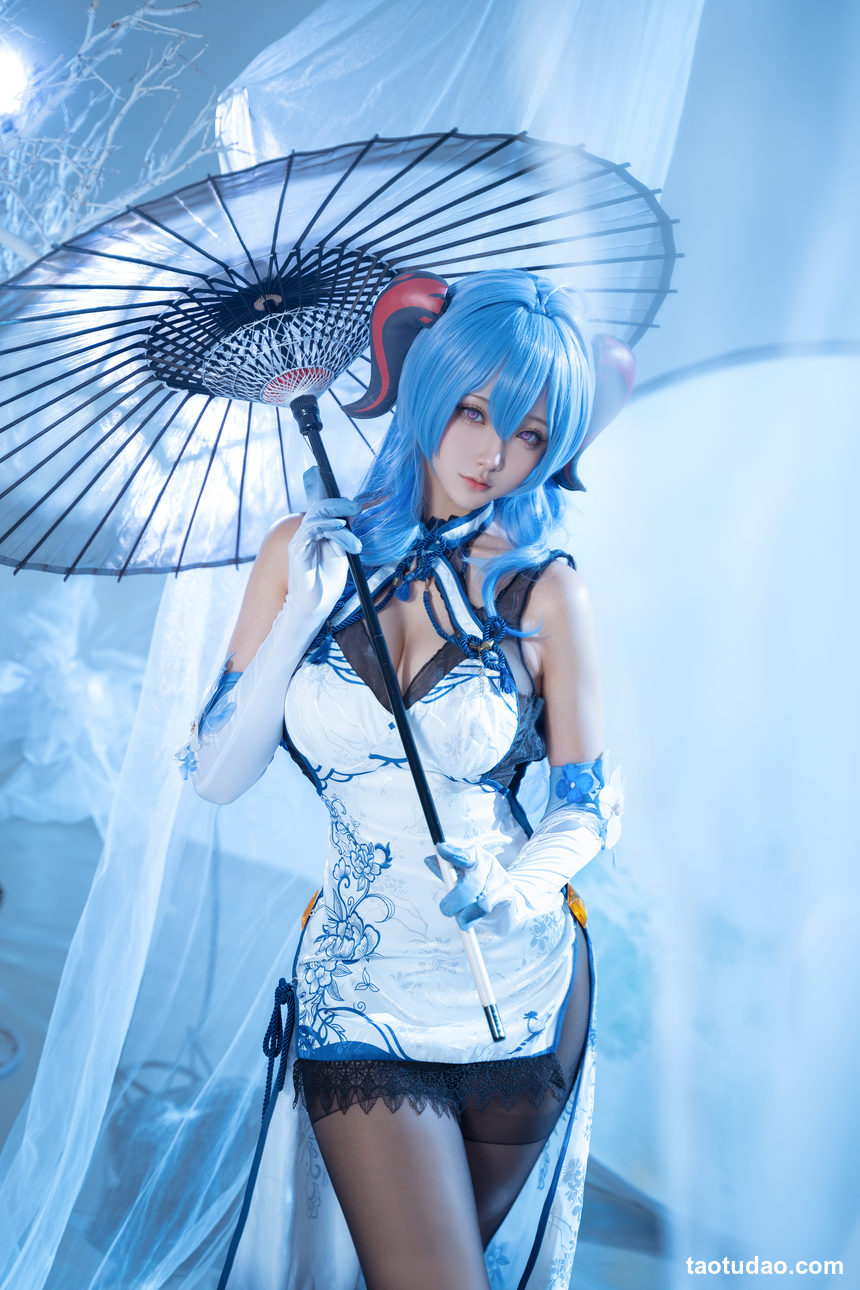 图片[4]-Seya-狮砸 –NO.010 原神 甘雨青花瓷 [12P-139MB]-绅士图