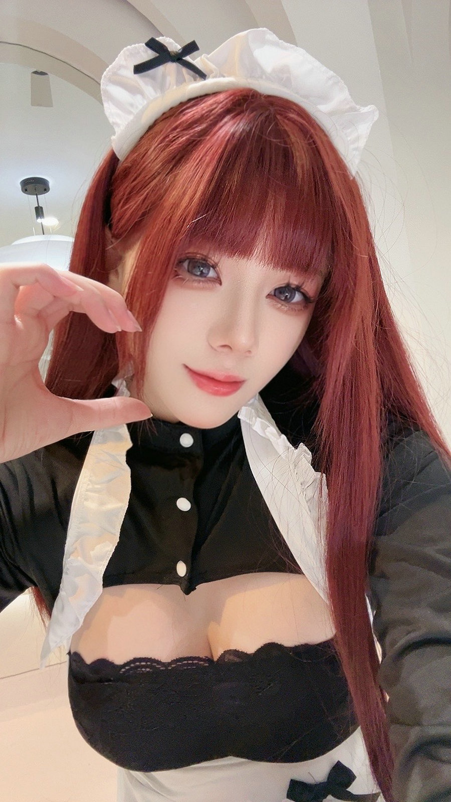 九言 - 黑丝女仆 / 9P1V-1.14GB / cos萌妹-绅士图