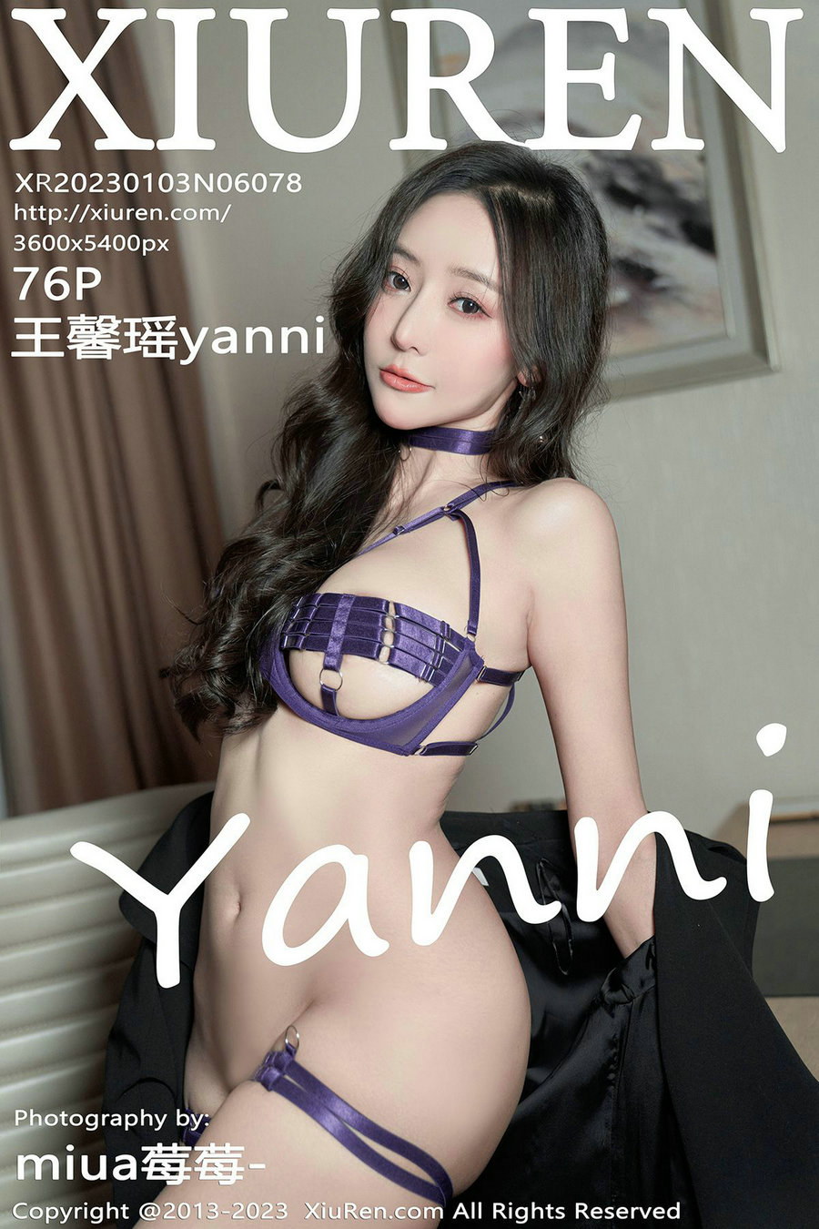 / 秀人美媛馆 / 2023.01.03 No.6078 王馨瑶Yanni / 76P590MB / 秀人网-绅士图