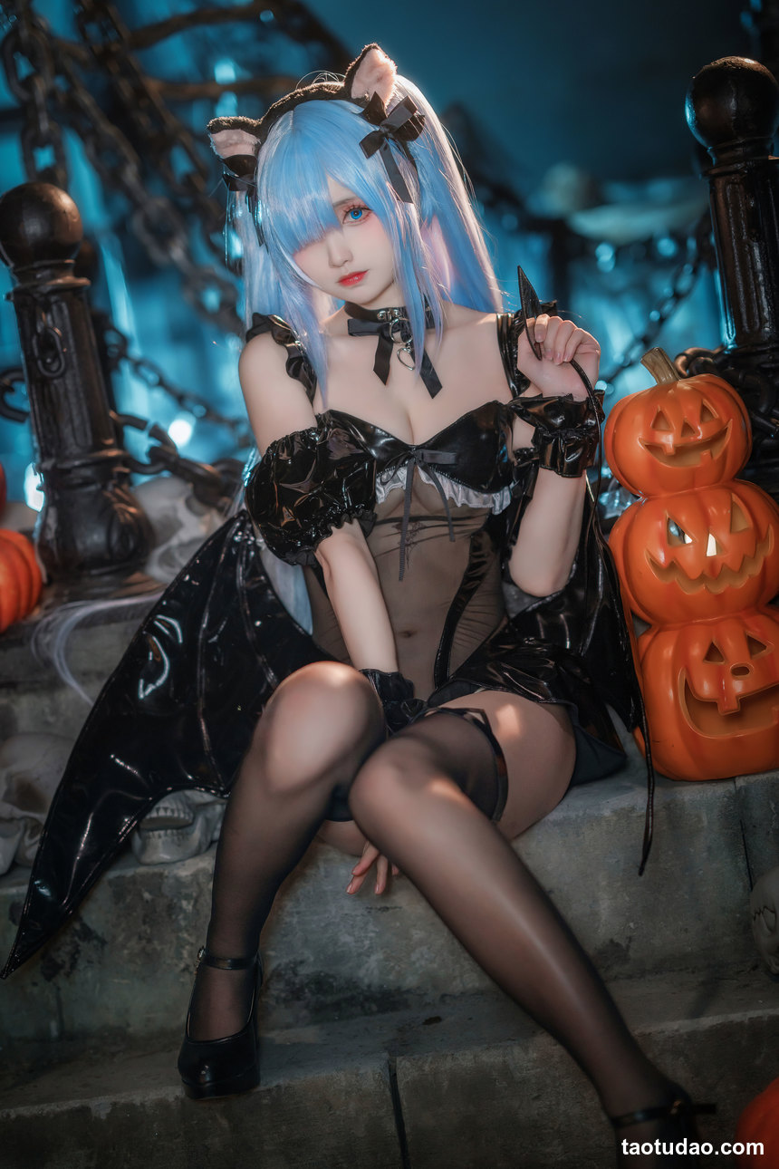 图片[3]-大大卷卷小卷 –  碧蓝航线雅努斯 万圣喵喵惊悚夜 [18P-135MB]-绅士图