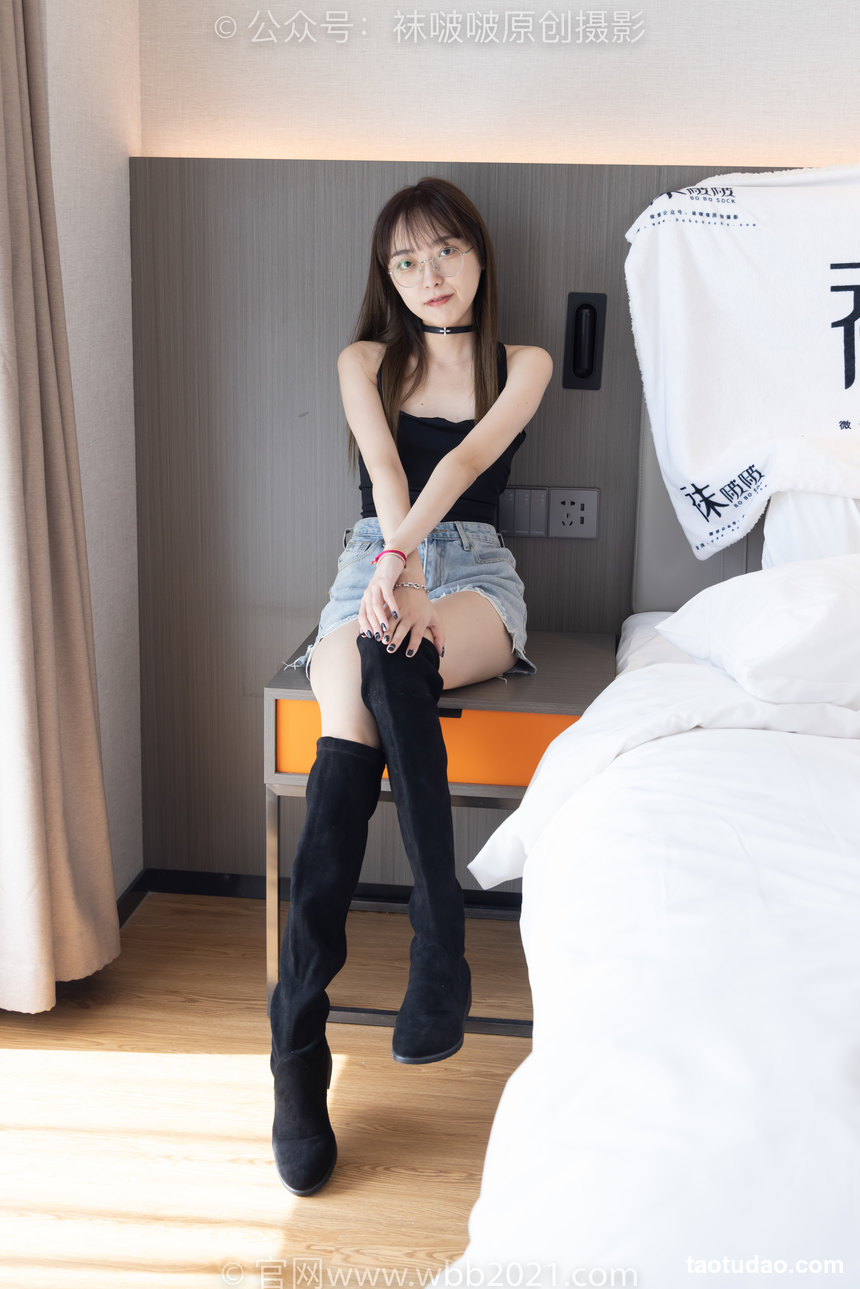 图片[2]-[BoBoSocks袜啵啵]NO.291 稚予-长靴、板鞋、白棉袜、黑棉袜、裸足[145P+1V／5.34GB]-绅士图