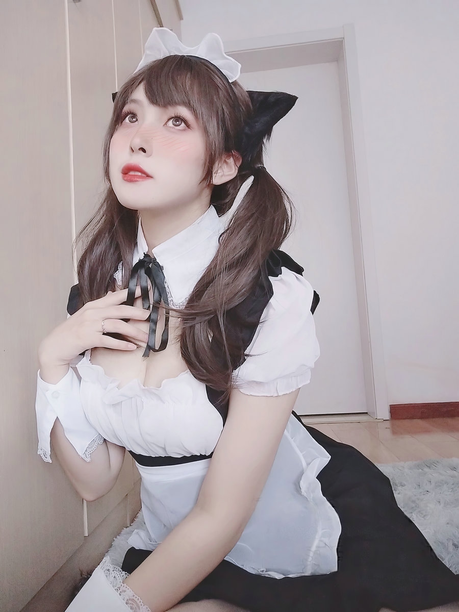 Natsuko夏夏子 - 猫耳女仆 / 45P-347MB / cos萌妹-绅士图