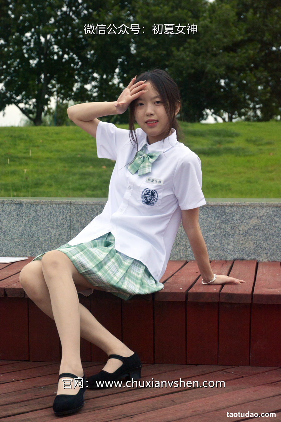 图片[4]-初夏女神 NO.074 情情 绿色JK套[72P+1V／5.02GB]-绅士图