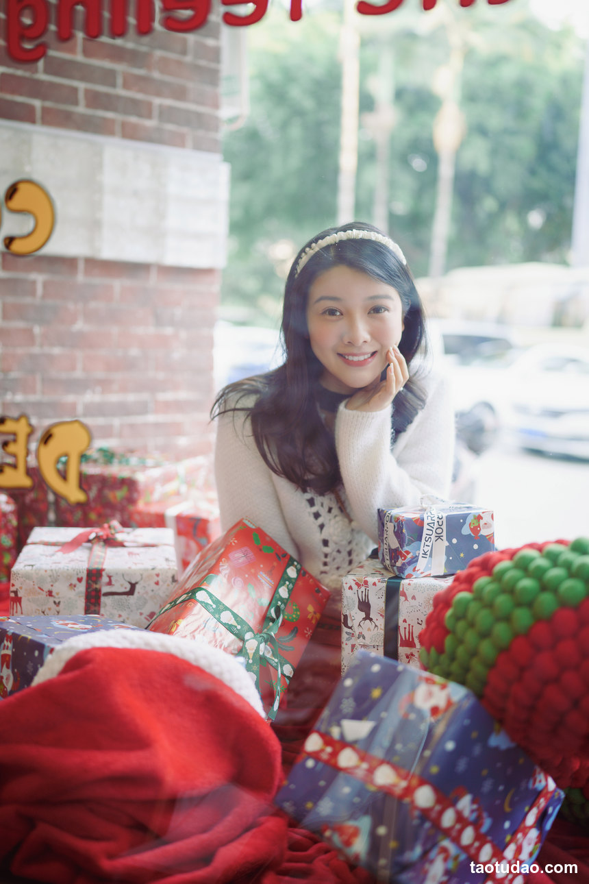 图片[4]-[YITUYU艺图语]2022.01.29 叮叮当，圣诞美景主题人像摄影 喵喵喵是锦儿呀[60+1P／440MB]-绅士图