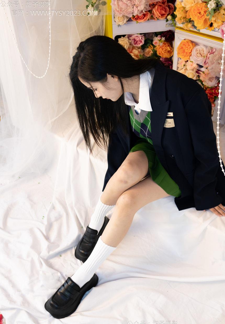 图片[3]-甜予摄影 NO.139 澜澜-皮鞋、白棉袜、裸足[116P+1V／9.97GB]-艺库