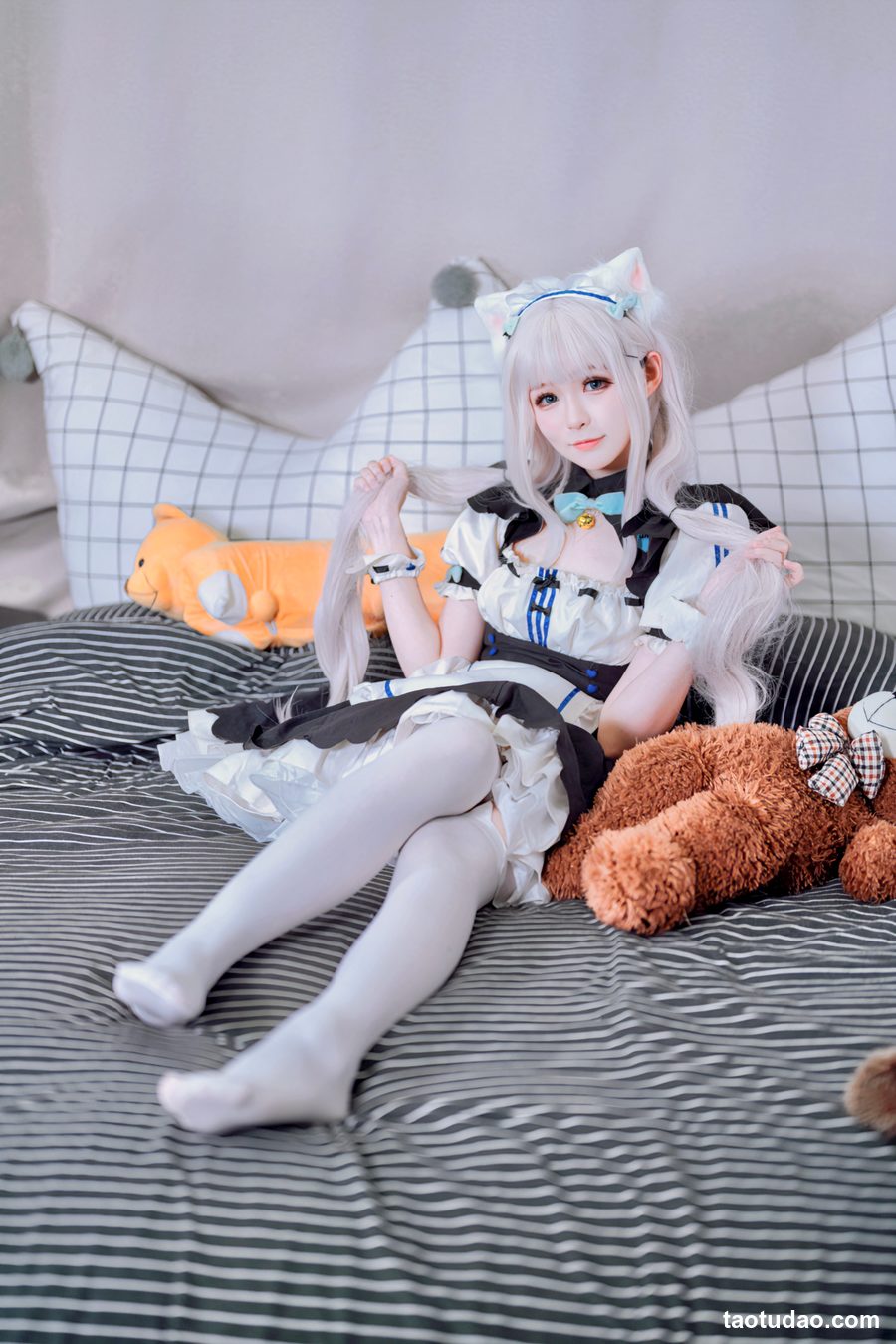 图片[4]-茶教授 ​​​-  ​​​猫耳女仆 [18P-31MB]-绅士图