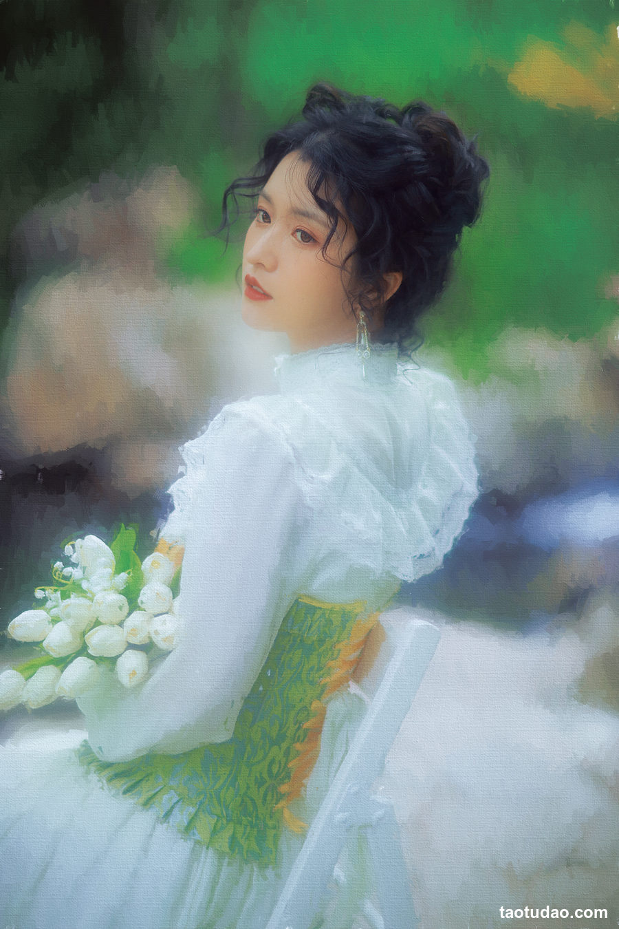 图片[3]-[YITUYU艺图语]2023.04.13 撑阳伞的少女 一束青 [23+1P／502MB]-绅士图